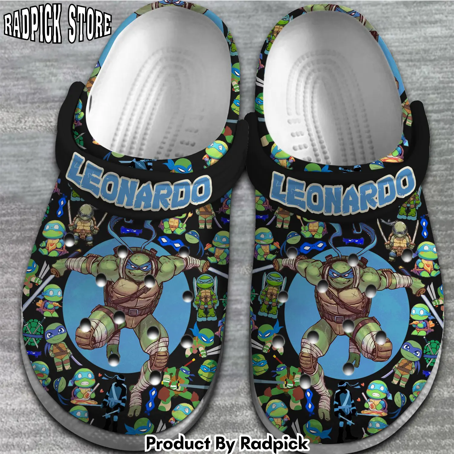 Radpick teenage mutant ninja turtles movie crocss crocband clogs shoes comfortable for men women and kids footwearelite exclusive giv rp652808